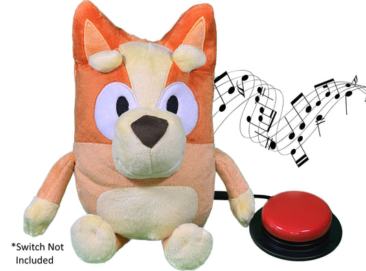 Switch Adapted Talking Bingo Plush Toy