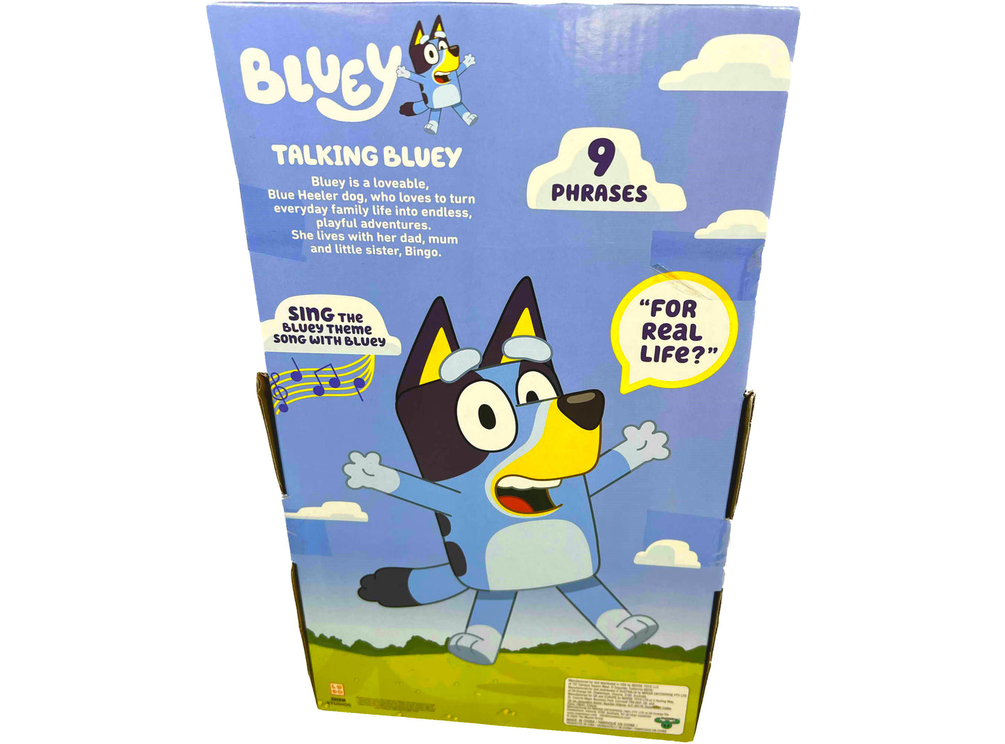 Switch Adapted Talking Bluey Plush Toy