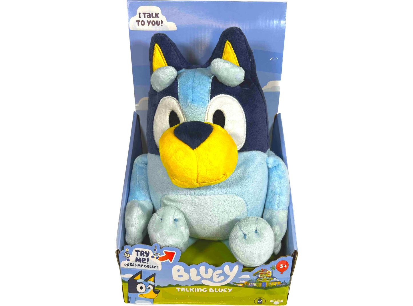 Switch Adapted Talking Bluey Plush Toy